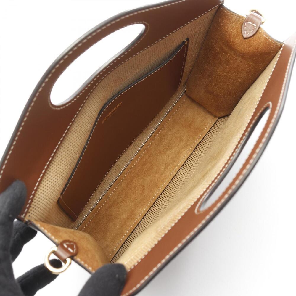 Burberry Pocket Bag Monogram Leather Brown - Picture 3 of 9